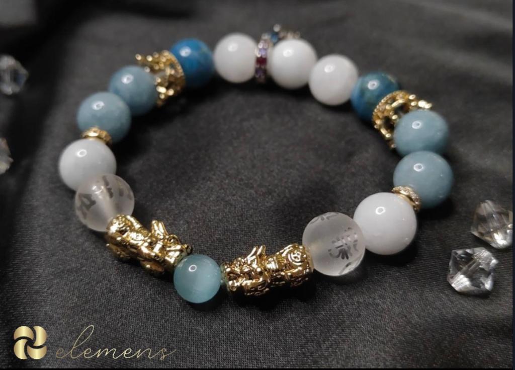 Azure Fortune Pixiu Bracelet