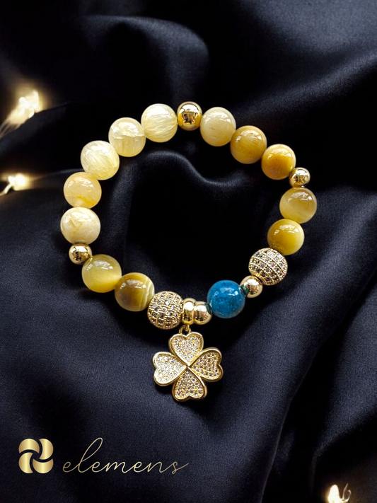 Golden Harmony Elemental Bracelet